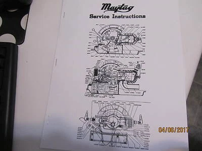 Maytag Servicio Instrucciones/Catálogo de Piezas Manual Multi Motores Foto 1 de 3