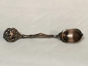 Magic & Science Bronze Tone Broom Handle and Acorn Teeny Weeny Pixie Tea Spoon - Picture 1 of 2