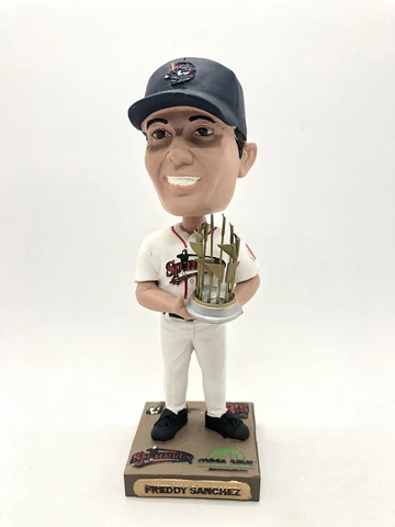 Freddy Sanchez Champs SGA Lowell Spinners Bobble SANCHEZ RED SOX NEW IN BOX 2011 Cover