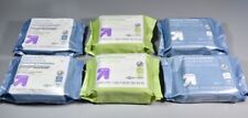 Lot Of 6 Mixed Packs Up & Up Makeup Remover Cleansing Towelettes Wipes 150 Total