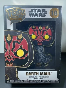 FUNKO POP PINS - STARWARS ENAMEL PIN - DARTH MAUL #16 NIB - Picture 1 of 2