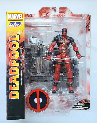 Boneco de ação Diamond Select Marvel Comics Deadpool colecionador novo na caixa - Imagem 1 de 2