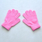 Gants d'hiver à l'épreuve du froid gants chauds monochromes gants acryliques pour enfants
