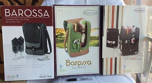 Choose One(Black,Moka,Green)Picnic Time Barossa Insulated Wine Cooler-ship free - Picture 1 of 4