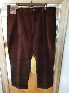 Men's Roundtree & Yorke Corduroys -Black/38x26 - Picture 1 of 5