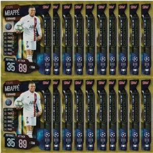 Paquete de 20 Kylian Mbappé Sombrero Truco Héroe Match Attax Extra 2019/20 - Imagen 1 de 1