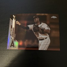 2020 Topps Chrome Sepia Refractor #72 Andrelton Simmons Los Angeles Angels Mint