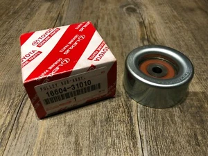 Genuine Toyota Lexus Serpentine Idler Pulley No 2 16604-31010 16604-0P010 OEM - Bild 1 von 8