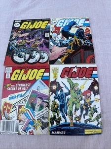 Vintage 1980s GI Joe Comics Magazine (Lot of 4) #2, 10,12,13 - Picture 1 of 4