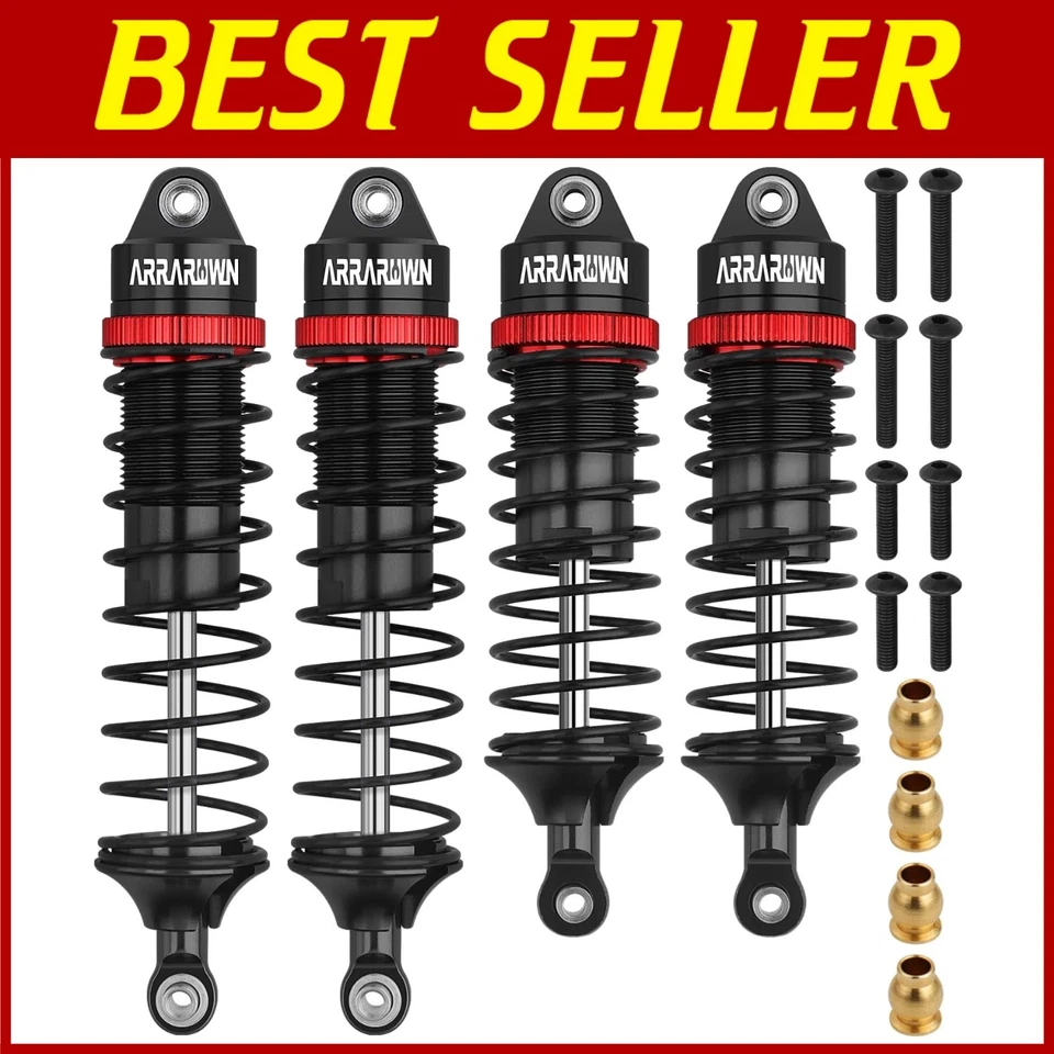 Juego de 4 amortiguadores delanteros y traseros para Trax Slash Rustler Stampede Foto 1 de 4