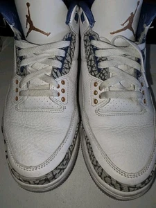 USATO Taglia 8,5 - Jordan 3 Retro Mid Dark Iris - Foto 1 di 9