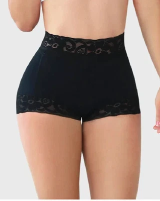 Cali Curves Columbian Fajas Ann Chery Boyshort Bootylifter - Negro - XS - NUEVO CON ETIQUETAS Foto 1 de 4