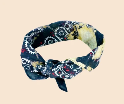 Mossimo Paisley Diadema Floral Bandana Diadema Envoltura Elegante Corbatas Regalo Foto 1 de 4