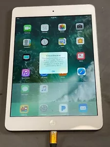Apple iPad Mini 2 (A1489) Plateado BLOQUEADO Buen Estado Leer Descripción Bloqueado - Imagen 1 de 17