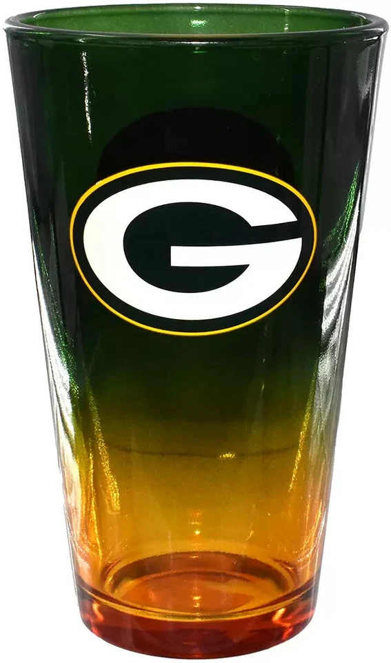Copo ombre Green Bay Packers Memory Company NFL 16 oz - Imagem 1 de 1