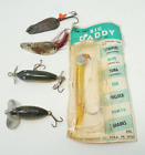 Lot Of Vintage Fishing Lure Fred Abrogaust Jitterbug Capt Johns Big Daddy