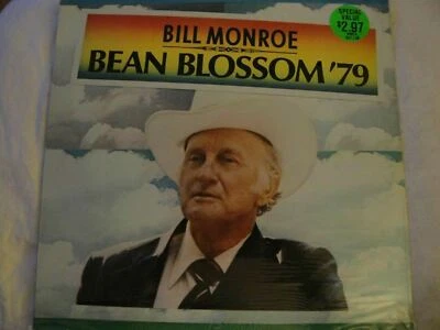 NEW SEALED BILL MONROE BEAN BLOSSOM '79 VINYL LP 1980 MCA RECORDS JOHN HENRY  - Image 1 of 3