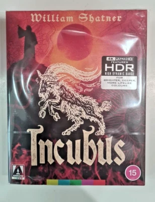 4K UHD BLU-RAY  INCUBUS   LIMITED EDITION     BRAND NEW SEALED UK STOCK - Image 1 of 2