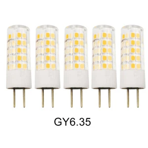 5x GY6.35 Bi-Pin LED Bulb AC/DC12V 5W 64-2835 SMD Ceramic Light Warm White H - Picture 1 of 3