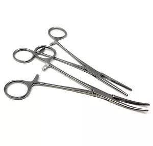 Abrazaderas de bloqueo de hemostato Kelly Fórceps para uso dental y quirúrgico 6,25" CRV+STR - Imagen 1 de 5