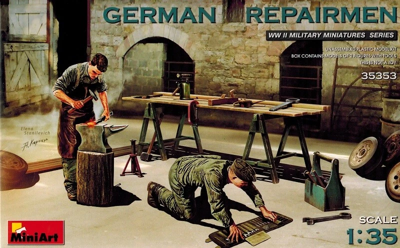 MiniArt 35353 German Repairmen - deutsche Soldaten - 1:35
