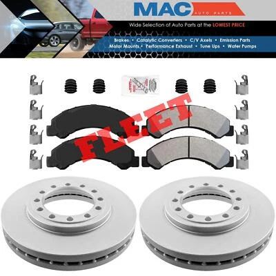 Almohadillas y rotores delanteros para flota para Isuzu NPR NPR HD NQR w3500 Titlmaster 3500 4500hd Foto 1 de 4