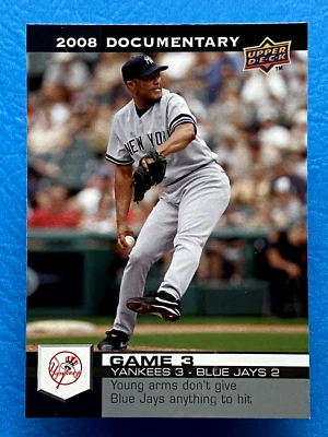 2008 Upper Deck документальный фильм Мариано Ривера #183 - Изображение 1 из 2