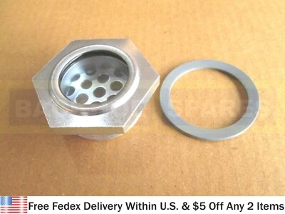 JCB PARTS - MIRA HIDRÁULICA DO TANQUE 50 MM COM VEDAÇÃO (PARTE N°. 123/08053) - Imagem 1 de 4