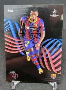 2020-21 Topps UEFA Champions League Knockout Ansu Fati Barcelona Rookie Rc  - Picture 1 of 1