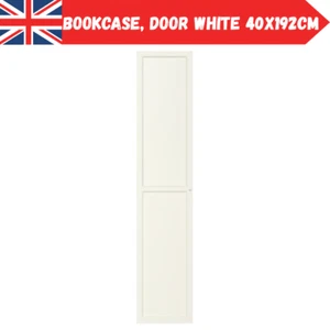IKEA OXBERG Door White 40x192cm Bookcase Cabinet Replacement for BILLY Unit - Picture 1 of 1