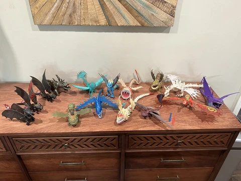 15 Dreamworks How to Train Your Dragon Action Figure Lot 2013 Cover