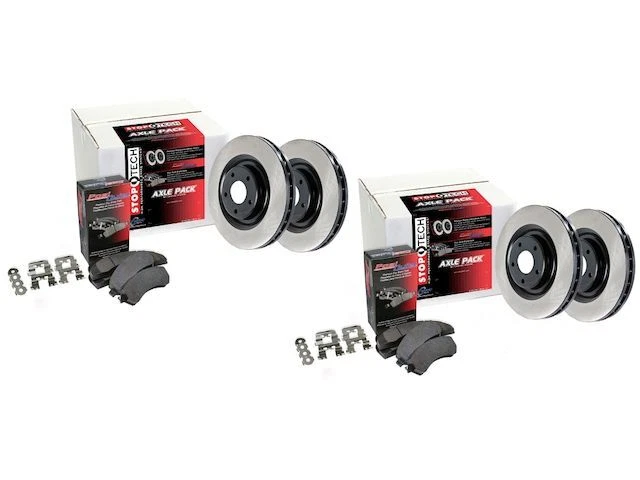 Front and Rear Brake Pad and Rotor Kit For 2011-2012 Honda Accord XN853GP - Image 1 of 1