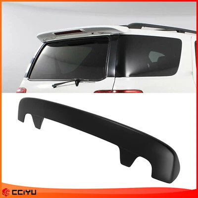 For Toyota Sequoia 2001-2007 Rear Black Roof Spoiler with LED Brake Light - Image 1 of 4