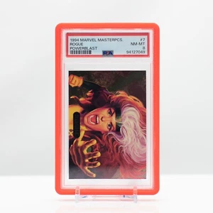 1994 Marvel Masterpieces #7 Rogue Powerblast PSA 8 - Picture 1 of 4