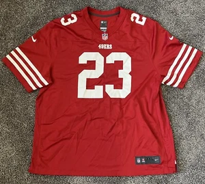 Christian McCaffrey San Francisco 49ers On Field Stitched Sewn Nike Trikot 3XL - Bild 1 von 8