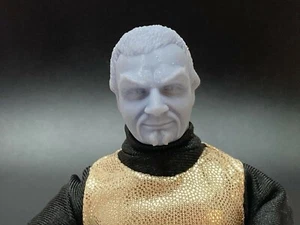 CUSTOM MEGO RESIN HEAD STAR TREK KOR KLINGON for 8 iNCH FIGURE - Picture 1 of 5