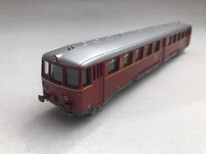 Vintage Lima 9125 HO DB ETA 150 Class 515 Railcar 591-8 Maroon No Couplings GC - Foto 1 di 15
