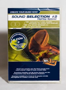 eJay Sound Selection #2 HipHop Special (Retro PC Win XP) 4 x CDs NEW Sealed Case - Picture 1 of 2