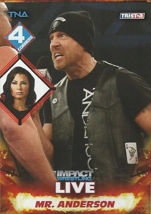 Mr Anderson 2013 Impact Wrestling Live 4 Corners Trading Card 58 TNA WWE Kennedy - Image 1 of 1