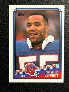 1988 Topps #230 Cornelius Bennett - Bills quasi nuovo/mt - Foto 1 di 2