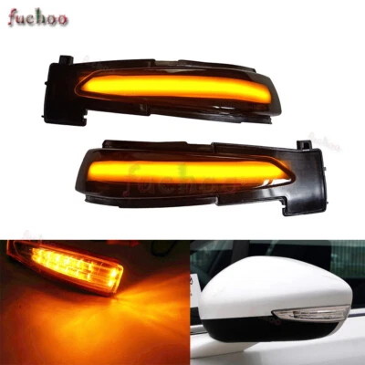 2x For Peugeot 508 10-17 Citroen DS5 C4 Picasso Sequential LED Turn Signal Light - Image 1 of 4