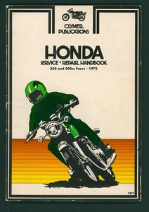Honda CB500 Four CB350F (1972-on) Clymer Work Shop Manual Book CB 500 350 F FP15 - Picture 1 of 16