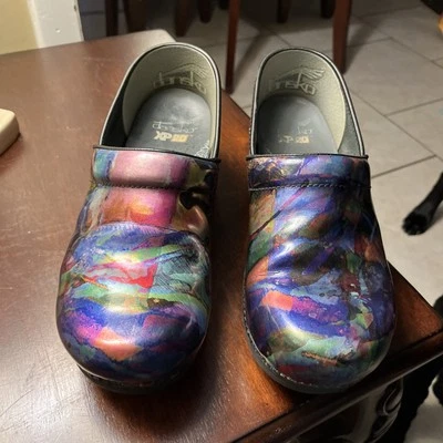 Dansko XP 2.0 Nurse Vet Medical Womens Comfort Shoes Clogs Color Wash Size 40 - Image 1 of 4