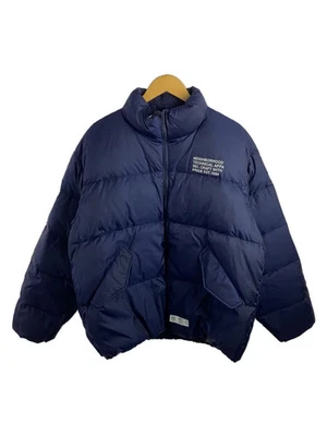 Chaqueta de plumón NEIGHBORHOOD 22AW, talla M, poliéster, azul marino, color liso, 222TSNH-JKM Foto 1 de 4