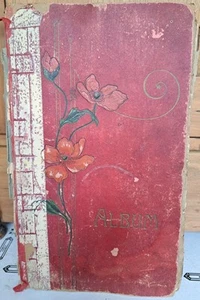 Vintage Antique Scrap Book, Poetry! - Imagen 1 de 9
