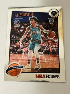 2019-20 Hoops Premium Stock Ja Morant Rookie RC #297 - Picture 1 of 2