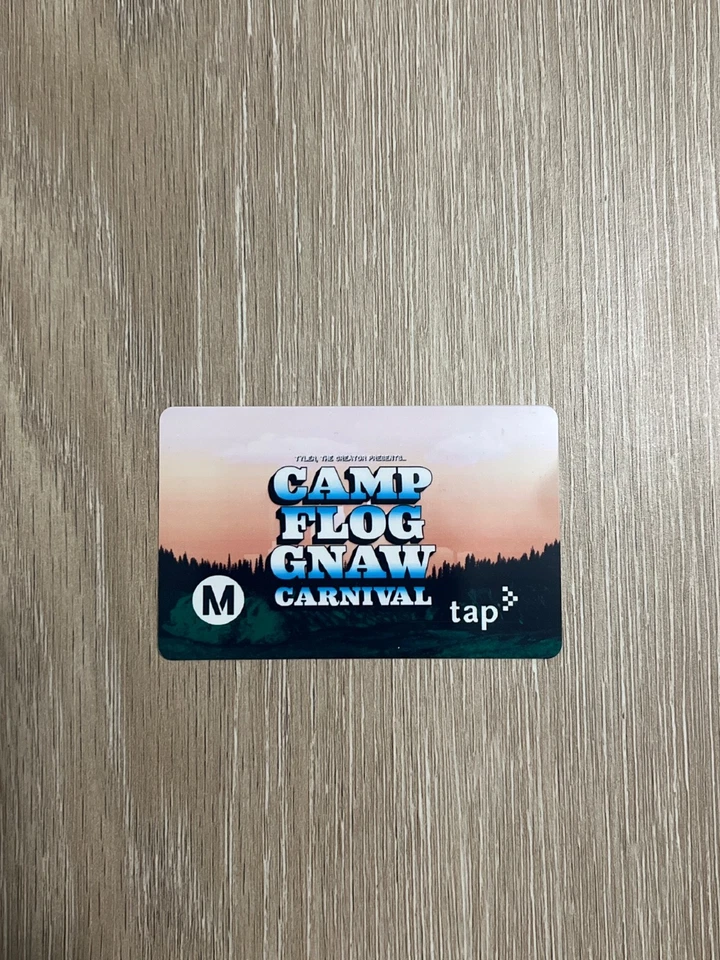 Tarjeta exclusiva Camp Flog Gnaw Metro Tap edición limitada Foto 1 de 1