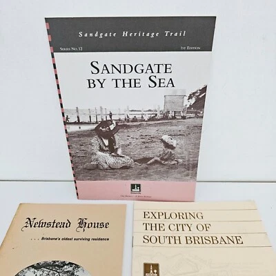Sandgate by the Sea Newstead House Brisbane Booklets x3 Free Postage - image 1 of 4