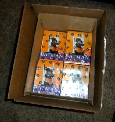 🦇 1992 BATMAN RETORNA OPC Edição Canadense 36 Pacote CAIXA DE CERA LACRADA DA CAIXA 🦇 - Imagem 1 de 2