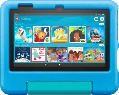 Amazon Fire 7 Kids Tablet 7'' inch 16GB 12th Latest Gen AVAILABLE BLUE & PURPLE - Image 1 of 2